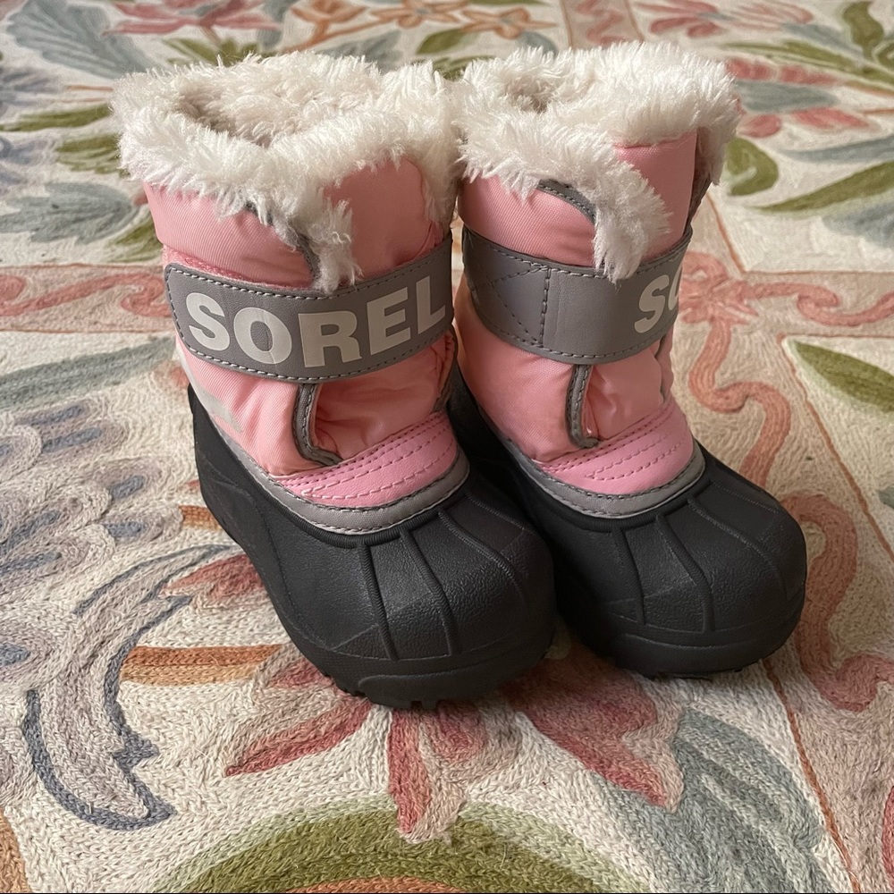 Sorel Toddler Commander Snow Boots Size 6